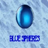 Blue spheres